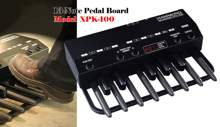 Hammond XPK-100 MIDI Pedalboard Used | Reverb Canada